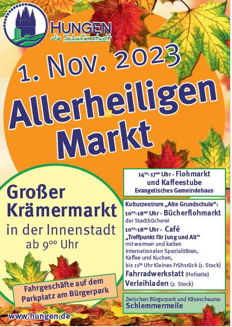 Allerheiligenmarkt Hungen 2023