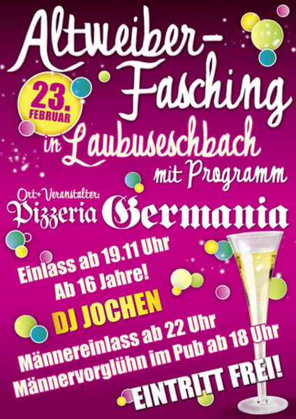Altweiberfasching in Laubuseschbach 2017