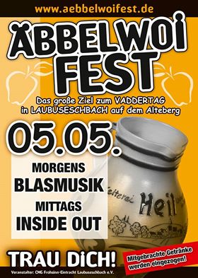 Apfelweinfest Laubuseschbach 2016