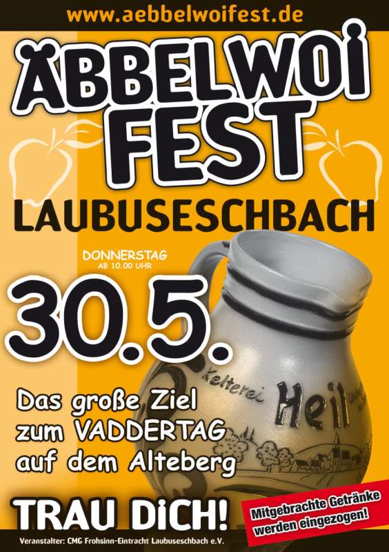 Apfelweinfest Laubuseschbach 2019