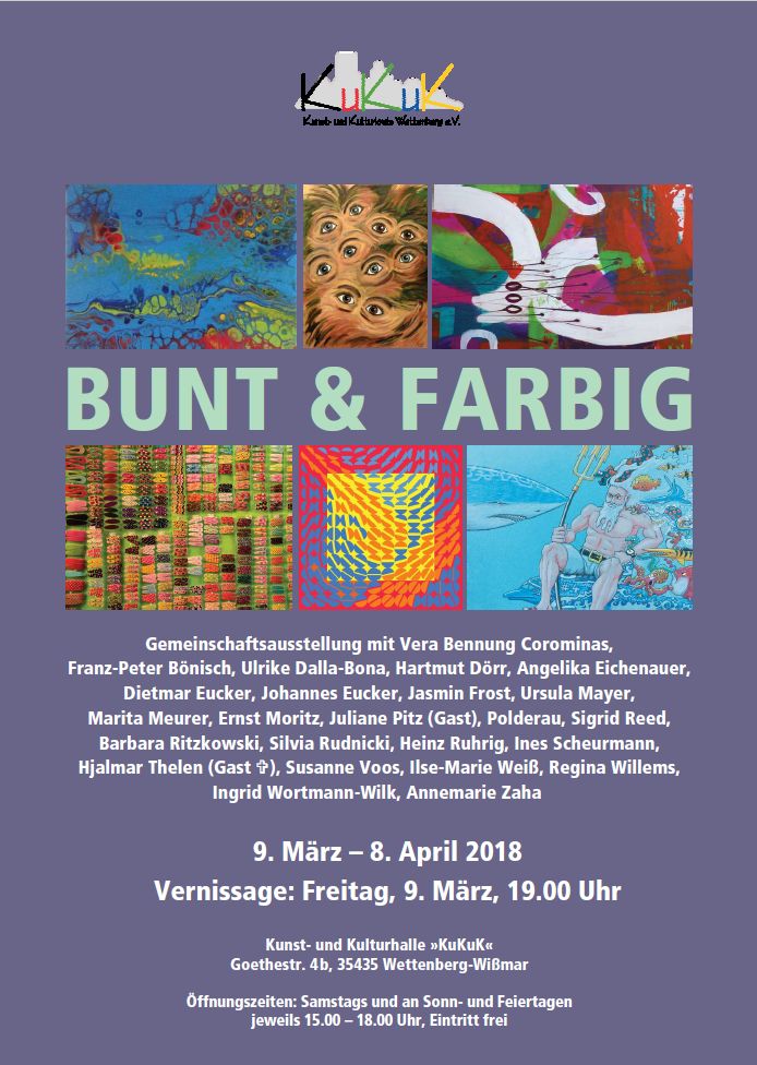 Ausstellung im KuKuK Bunt und farbig