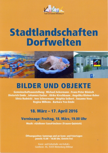 Ausstellung Stadtlandschaften - Dorfwelten