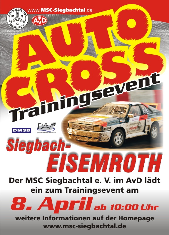 Autocross Trainingsevent Siegbach-Eisemroth 2017