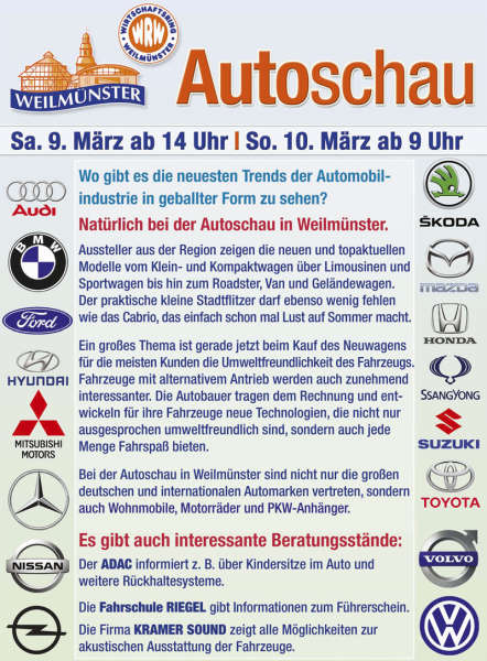 Autoschau in Weilmünster 2019