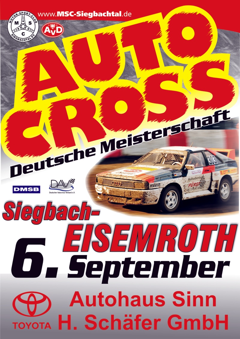 45. AvD/MSCS Autocross Siegbachtal