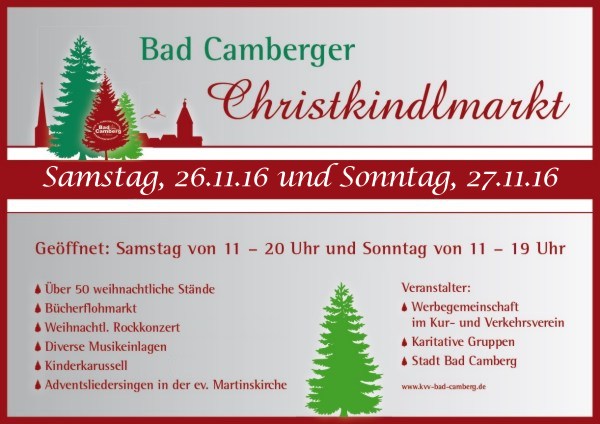 Bad Camberger Christkindlmarkt 2016