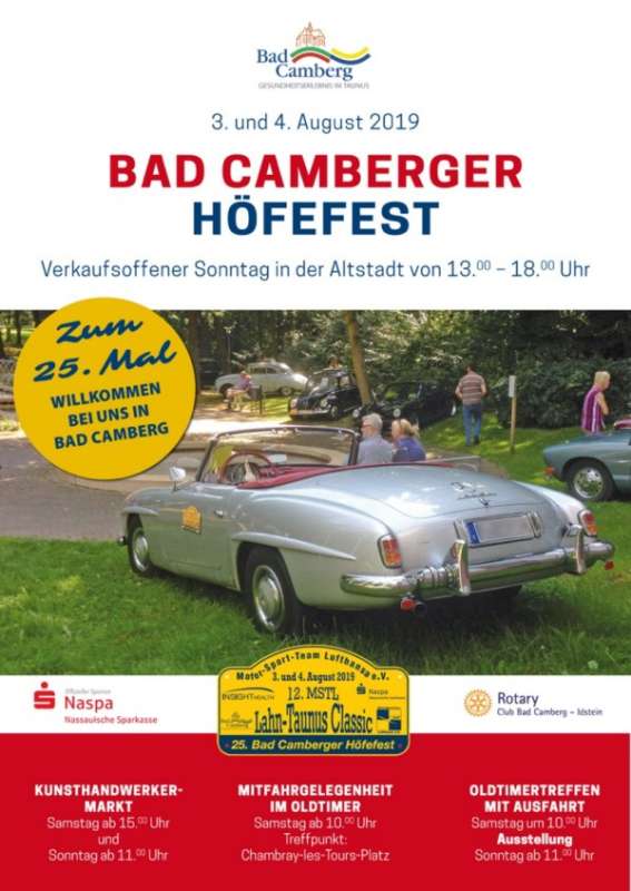 25. Bad Camberger Höfefest