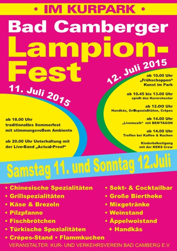 Bad Camberger Lampionfest 2015