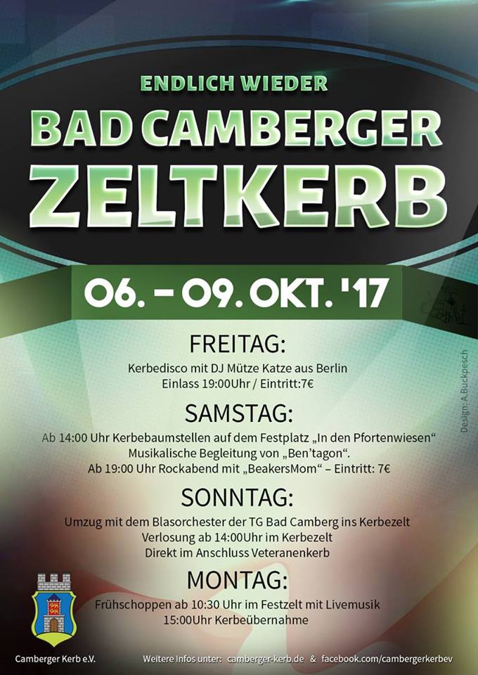 Bad Camberger Zeltkerb 2017