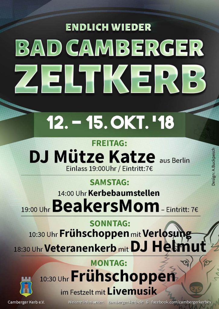 Bad Camberger Zeltkerb 2018
