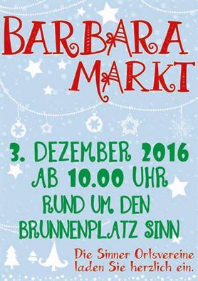 Sinner Barbaramarkt 2016