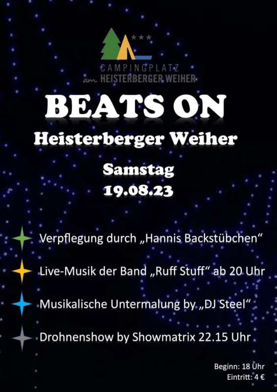 Beats on am Heisterberger Weiher