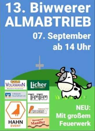 13. Biwwerer Almabtrieb