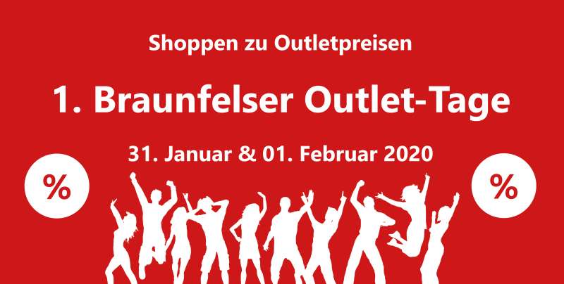 1. Braunfelser Outlet-Tage