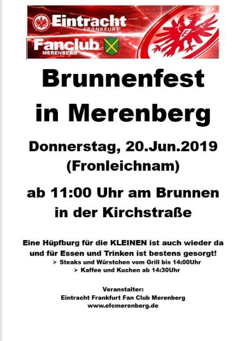 Brunnenfest in Merenberg 2019