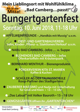 3. Bungertgartenfest in Bad Camberg