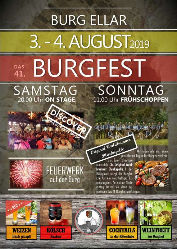 Burgfest Ellar 2019