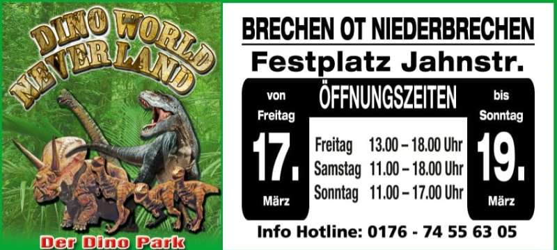Neverland Dinoworld  in Brechen