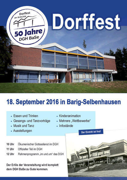 Dorffest in Barig Selbenhausen