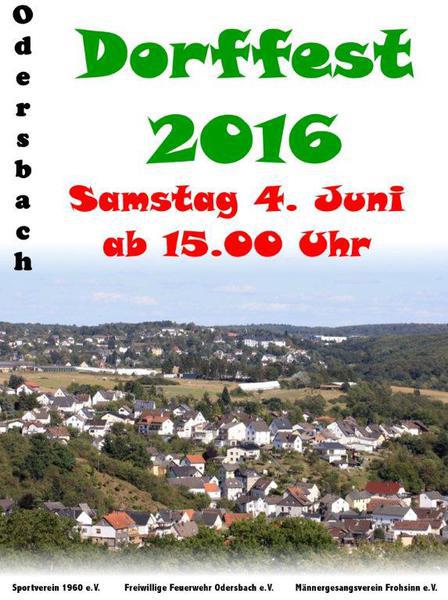 Dorffest in Odersbach