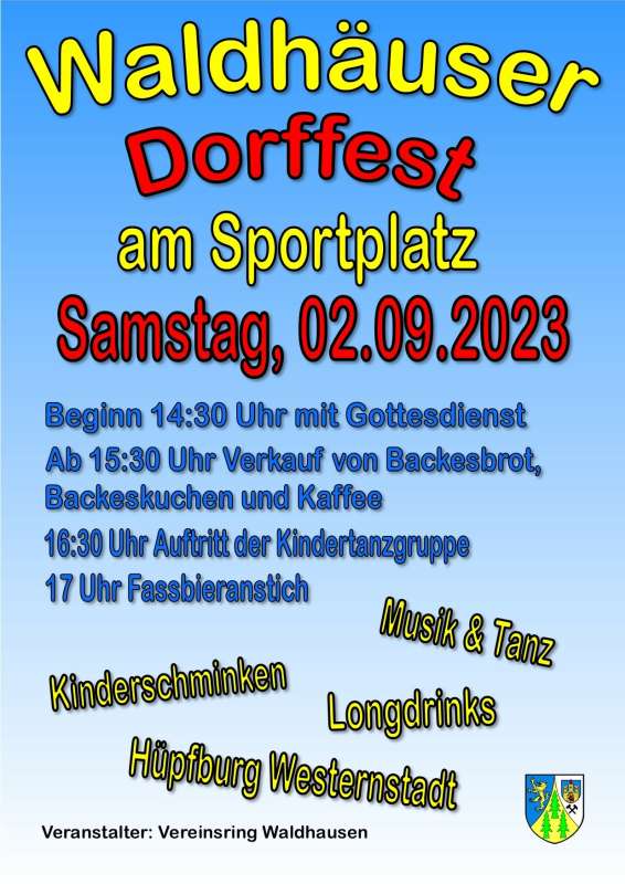 Waldhäuser Dorffest 2023