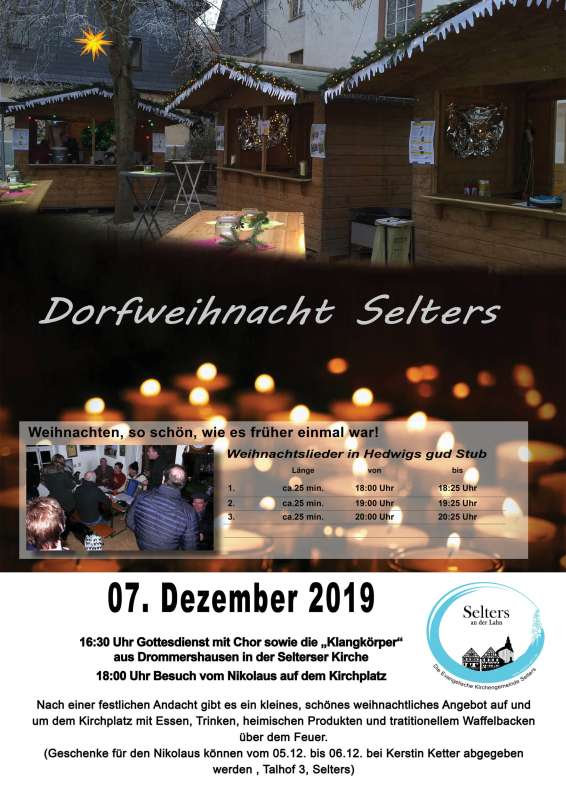 Dorfweihnacht in Selters an der Lahn 2019