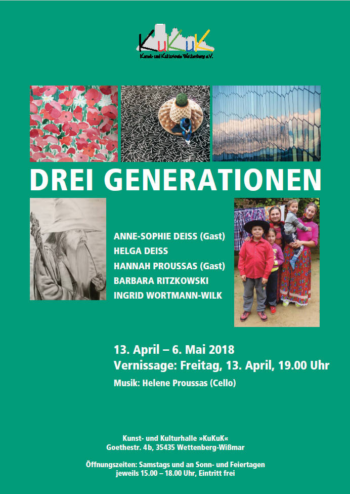 Ausstellung im KuKuK Wettenberg Drei Generationen