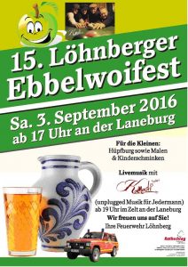 Ebbelwoifest Löhnberg 2016