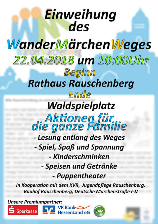 Einweihung Wander-Märchen-Weg Rauschenberg