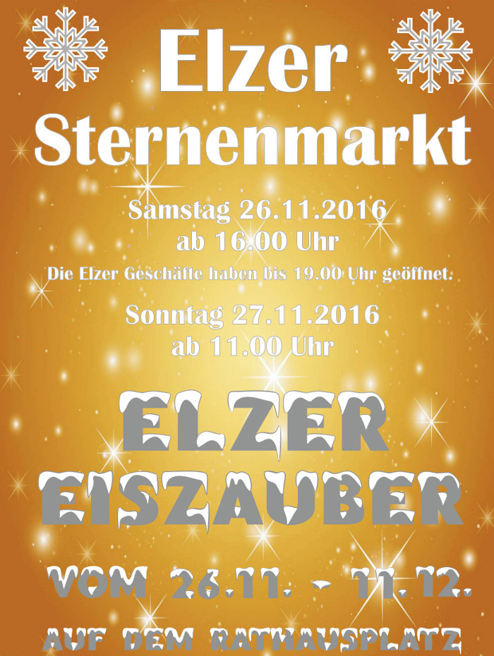 Elzer Sternenmarkt