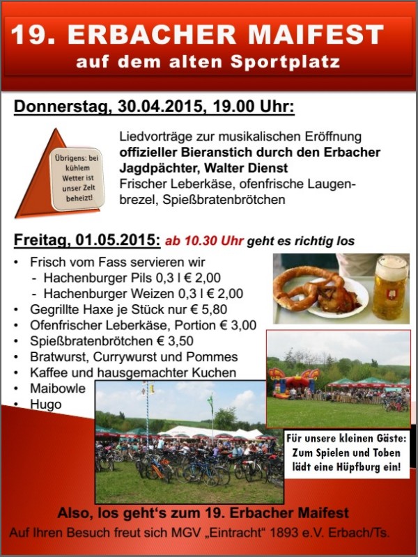 19. Erbacher Maifest