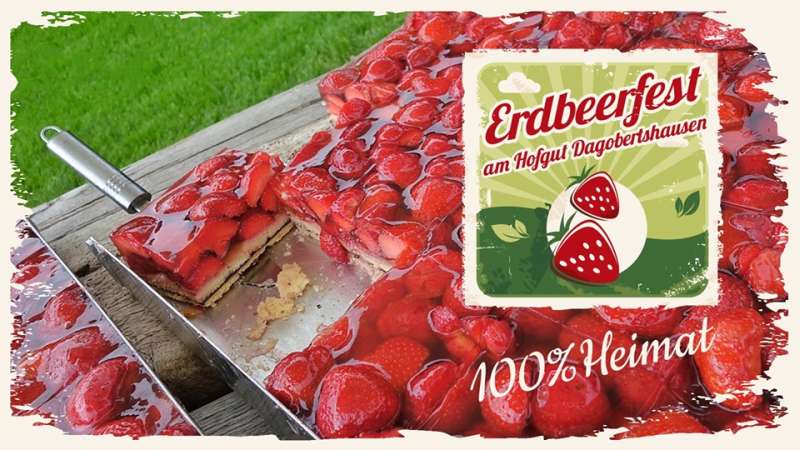 Erdbeerfest auf dem Hofgut Dagobertshausen 2019