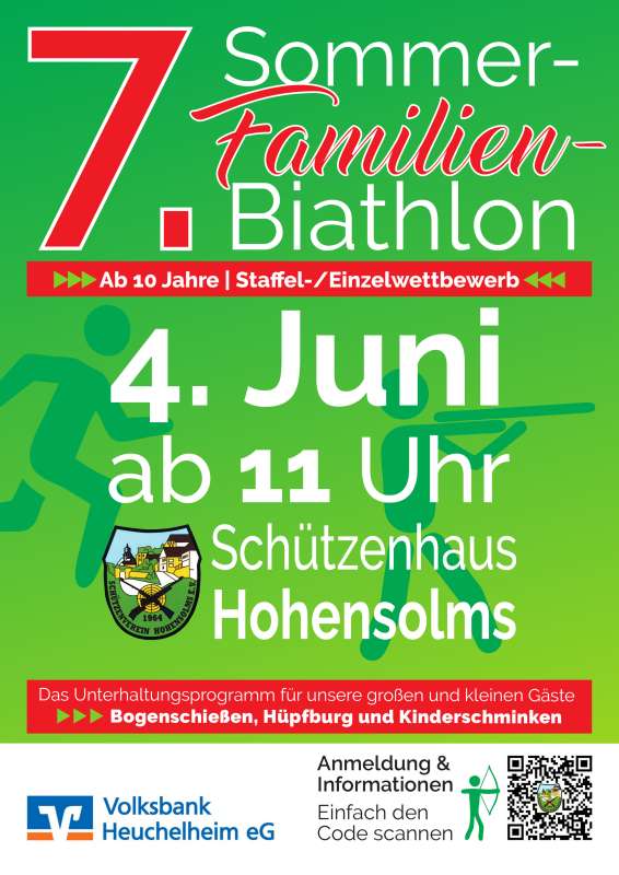 7. Sommer-Familien-Biathlon Hohensolms