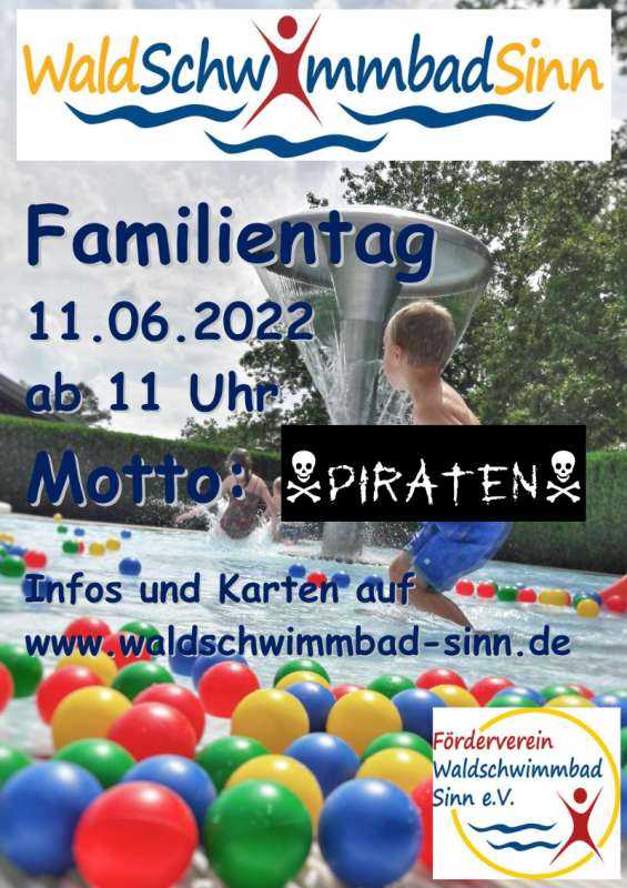 1. Familientag im Waldschwimmbad Sinn