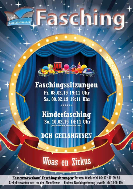 Kindersitzung Rabenau/Geilshausen 2019
