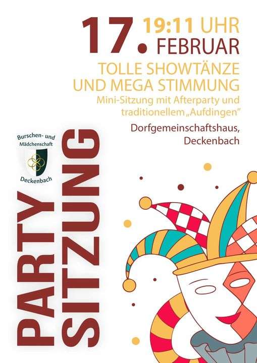 Fasching in Deckenbach 2023