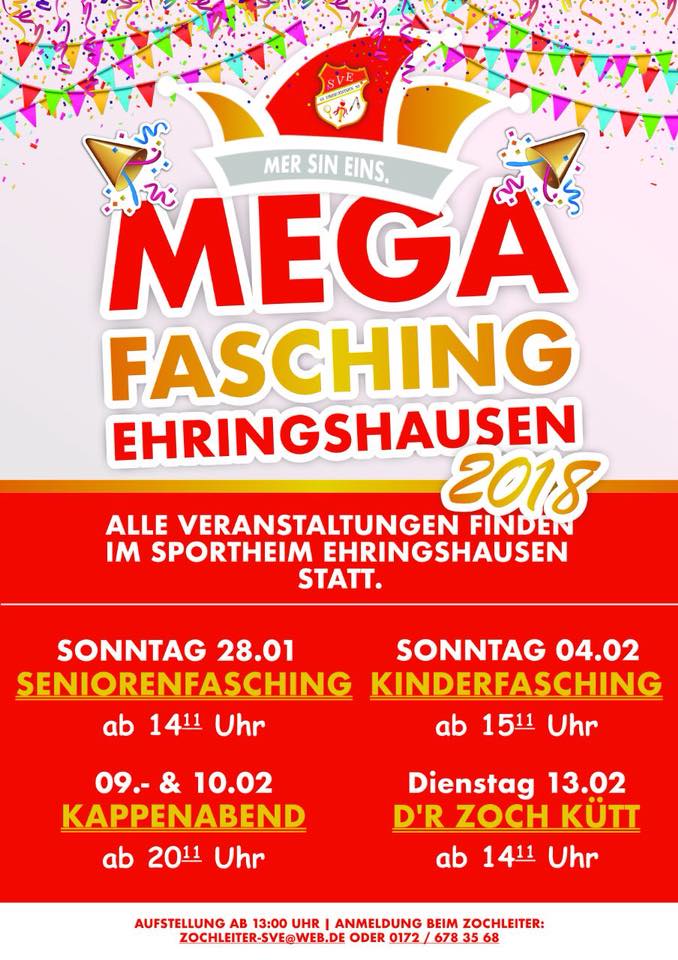 Karnevalsumzug D'r Zooch kütt Ehringshausen 2018