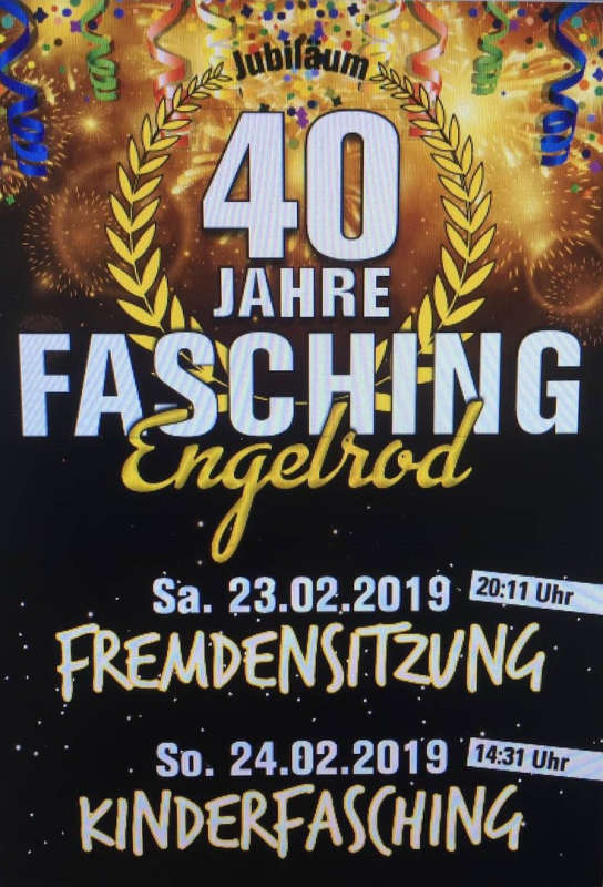 Kinderfasching Engelrod 2019