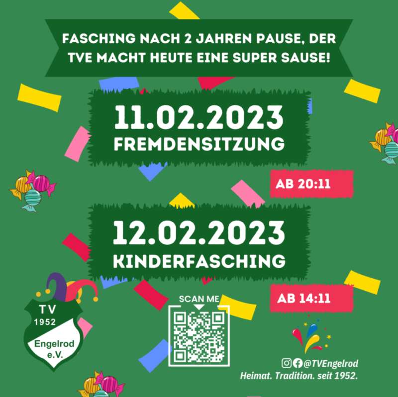 Kinderfasching Engelrod 2023