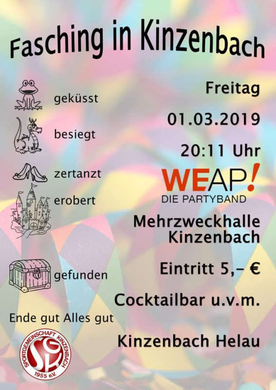 Fasching in Kinzenbach 2019