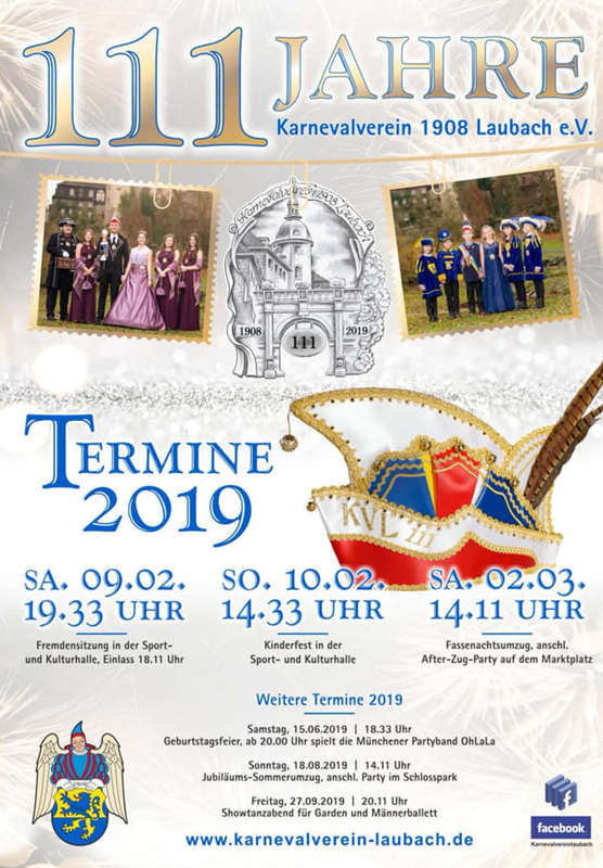 Fastnachtsumzug Laubach 2019