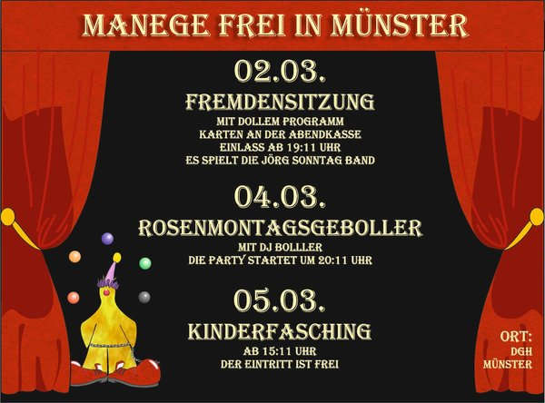 Kinderfasching Laubach-Münster 2019