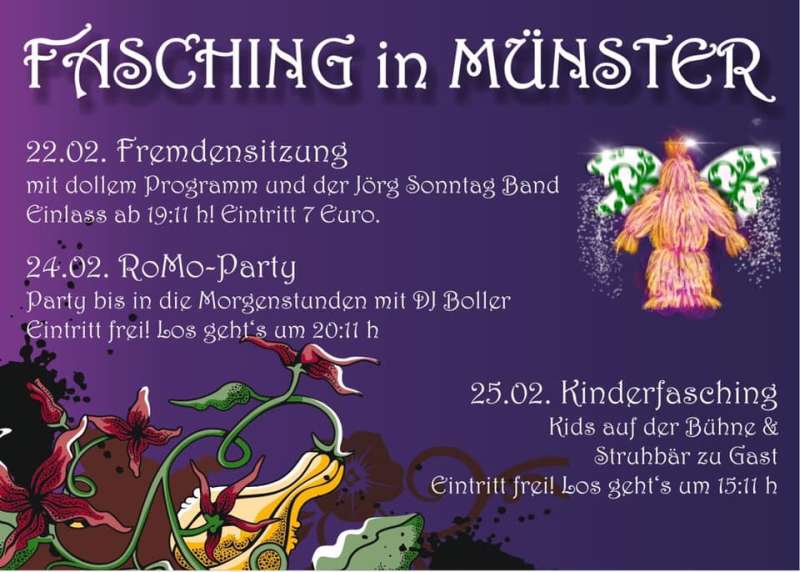 Kinderfasching Laubach-Münster 2020