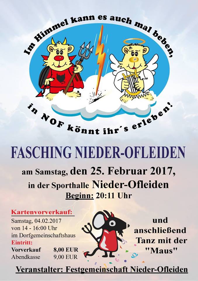 Fasching Nieder-Ofleiden 2017