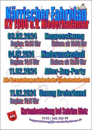 Kindermaskenball KV Niederhadamar 2024