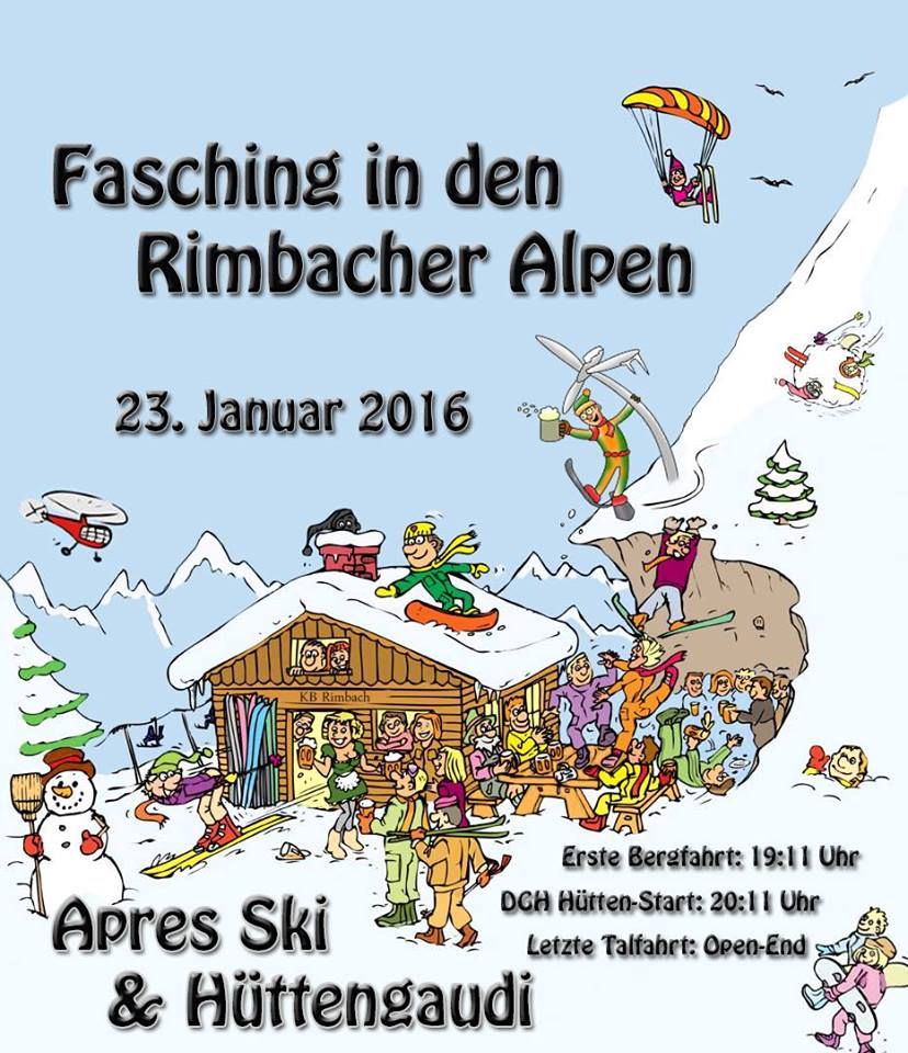 Fasching in den Rimbacher Alpen