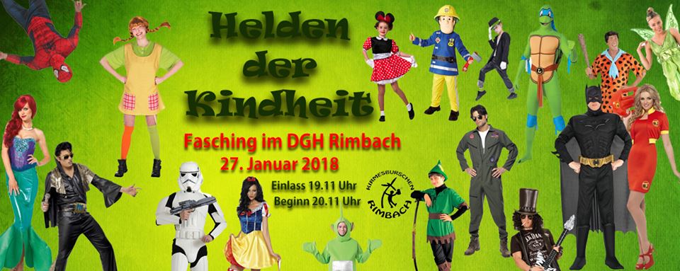 Fasching in Schlitz-Rimbach 2018