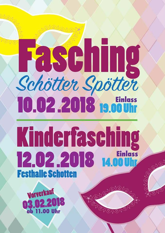 Kinderfasching der Schötter Spötter 2018