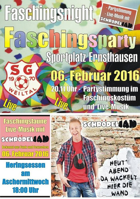 Fasching bei der SG Weiltal