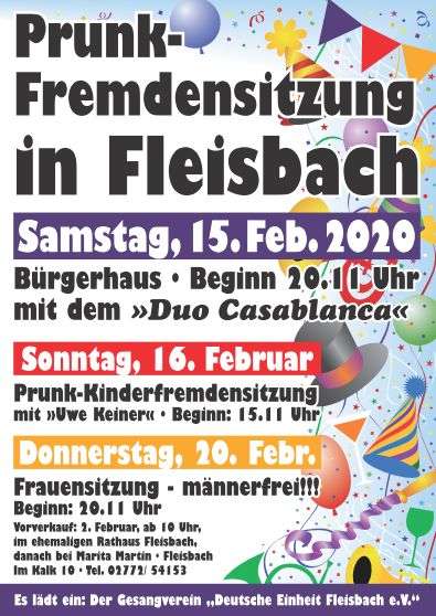 Kinderprunksitzung Sinn-Fleisbach 2020